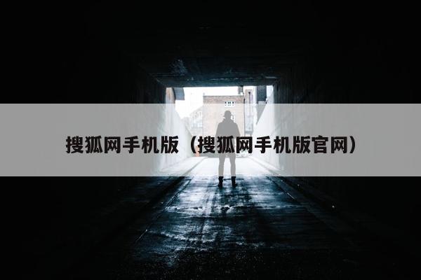 搜狐网手机版（搜狐网手机版官网）