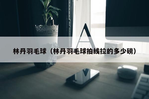 林丹羽毛球（林丹羽毛球拍线拉的多少磅）