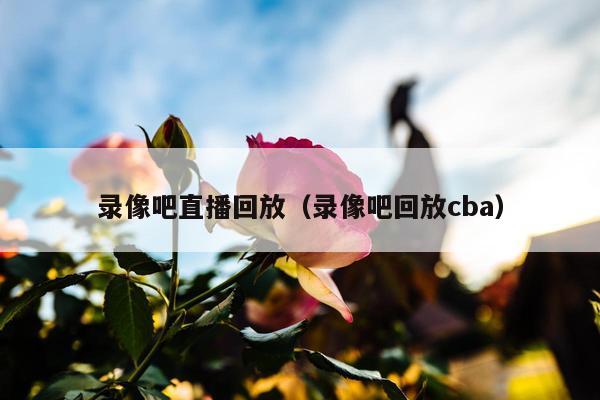 录像吧直播回放（录像吧回放cba）