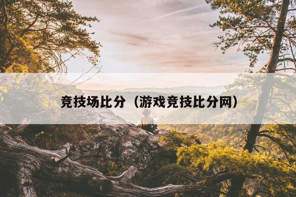 竞技场比分（游戏竞技比分网）