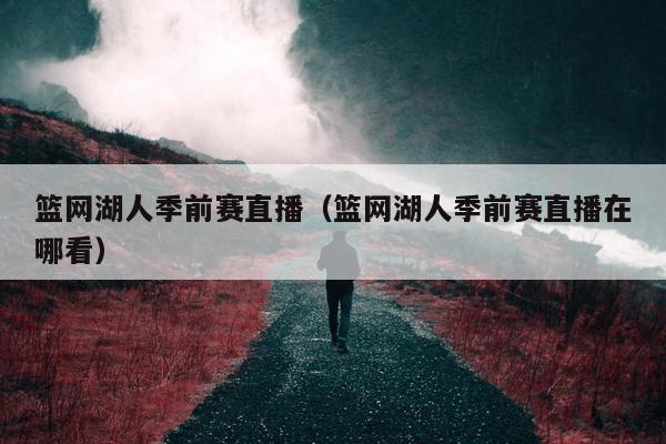 篮网湖人季前赛直播（篮网湖人季前赛直播在哪看）