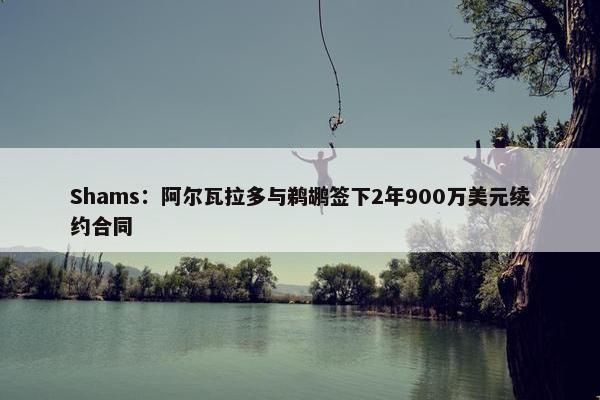 Shams：阿尔瓦拉多与鹈鹕签下2年900万美元续约合同