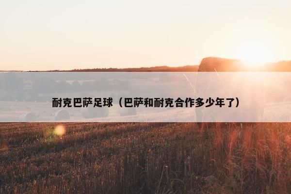 耐克巴萨足球（巴萨和耐克合作多少年了）