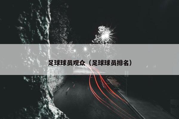 足球球员观众（足球球员排名）