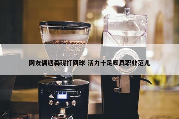 网友偶遇森碟打网球 活力十足颇具职业范儿