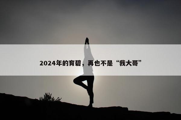 2024年的育碧，再也不是“我大哥”