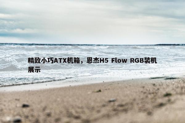 精致小巧ATX机箱，恩杰H5 Flow RGB装机展示