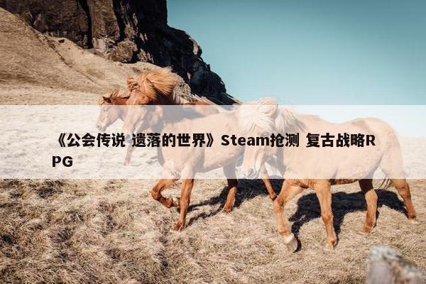 《公会传说 遗落的世界》Steam抢测 复古战略RPG