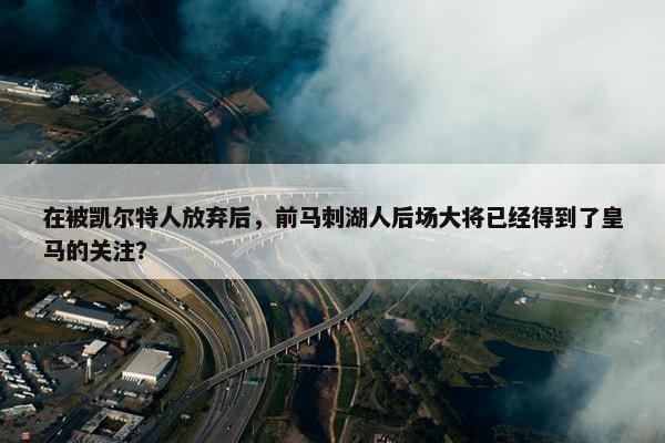 在被凯尔特人放弃后，前马刺湖人后场大将已经得到了皇马的关注？