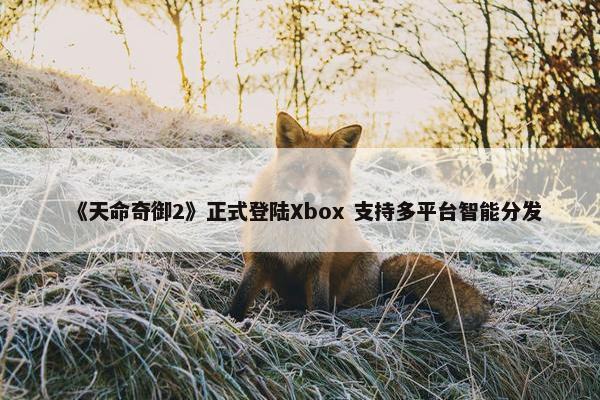 《天命奇御2》正式登陆Xbox 支持多平台智能分发