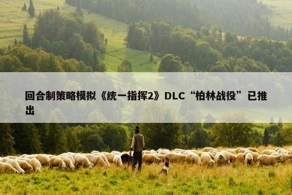 回合制策略模拟《统一指挥2》DLC“柏林战役”已推出