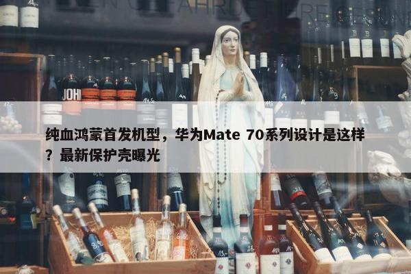 纯血鸿蒙首发机型，华为Mate 70系列设计是这样？最新保护壳曝光