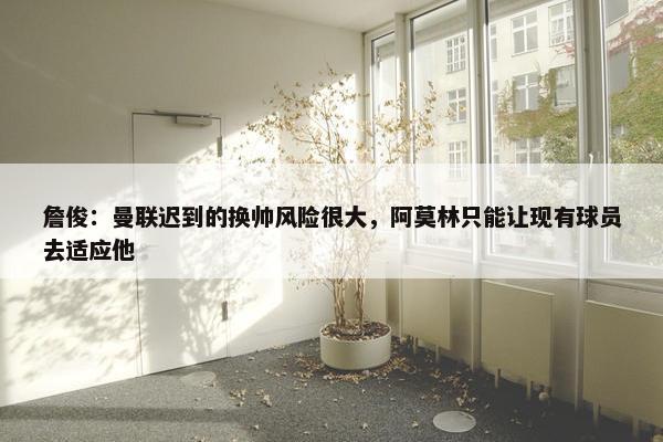 詹俊：曼联迟到的换帅风险很大，阿莫林只能让现有球员去适应他