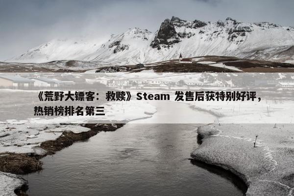 《荒野大镖客：救赎》Steam 发售后获特别好评，热销榜排名第三