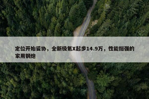 定位开始妥协，全新极氪X起步14.9万，性能挺强的家用钢炮