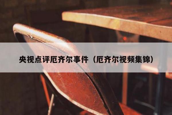 央视点评厄齐尔事件（厄齐尔视频集锦）