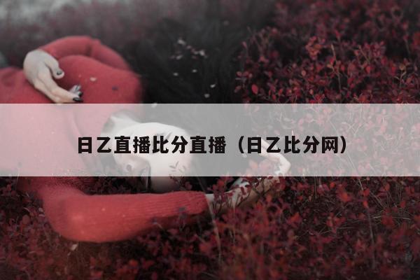 日乙直播比分直播（日乙比分网）