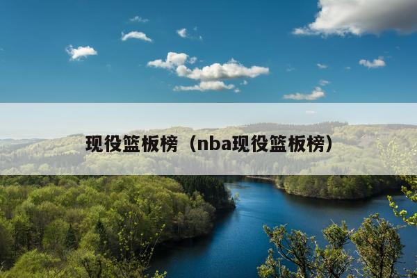 现役篮板榜（nba现役篮板榜）