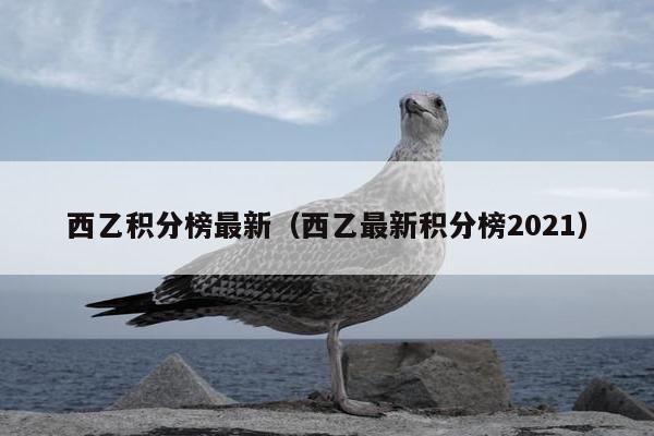 西乙积分榜最新（西乙最新积分榜2021）