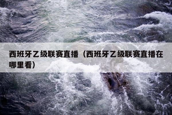 西班牙乙级联赛直播（西班牙乙级联赛直播在哪里看）