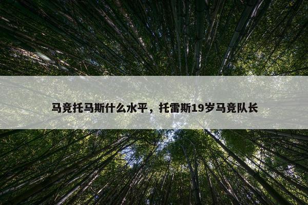 马竞托马斯什么水平，托雷斯19岁马竞队长