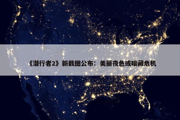 《潜行者2》新截图公布：美丽夜色或暗藏危机