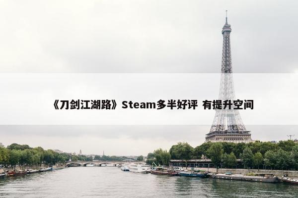 《刀剑江湖路》Steam多半好评 有提升空间