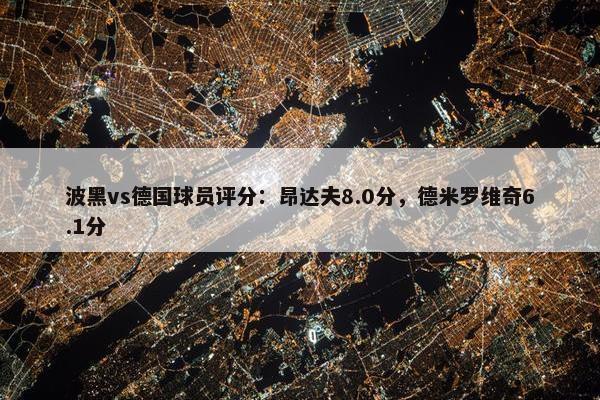 波黑vs德国球员评分：昂达夫8.0分，德米罗维奇6.1分