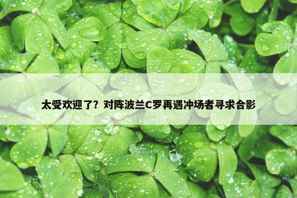 太受欢迎了？对阵波兰C罗再遇冲场者寻求合影