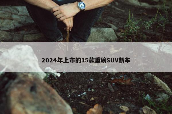 2024年上市的15款重磅SUV新车