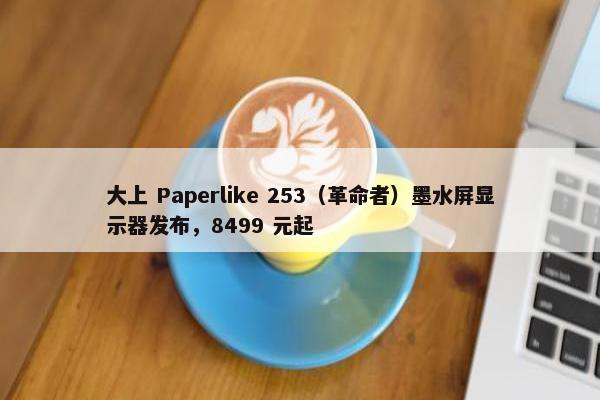 大上 Paperlike 253（革命者）墨水屏显示器发布，8499 元起