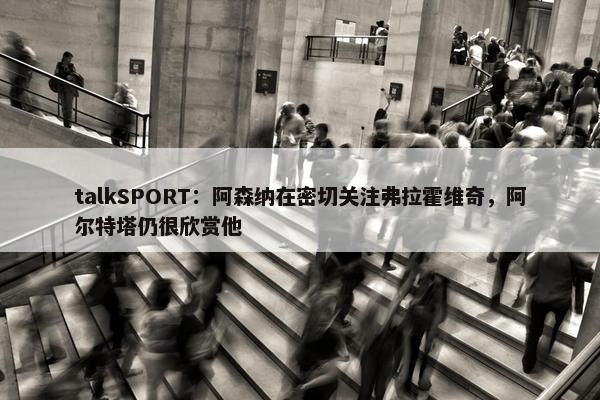 talkSPORT：阿森纳在密切关注弗拉霍维奇，阿尔特塔仍很欣赏他