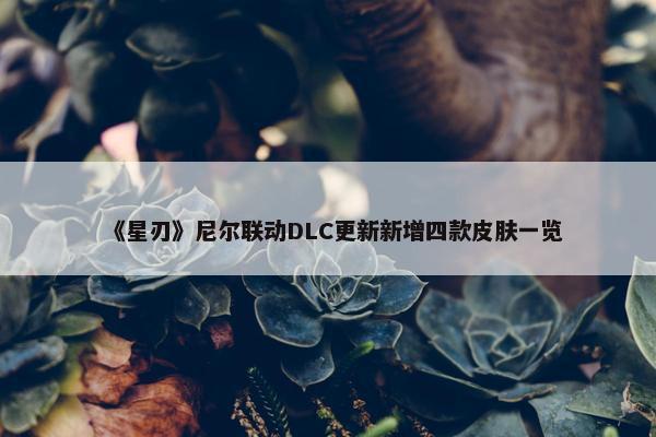 《星刃》尼尔联动DLC更新新增四款皮肤一览