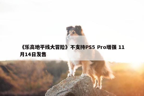 《乐高地平线大冒险》不支持PS5 Pro增强 11月14日发售